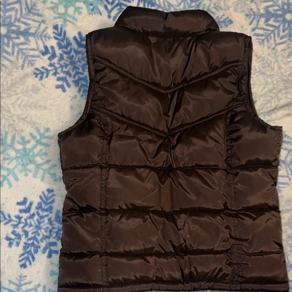 Old Navy Brown Puffer Vest